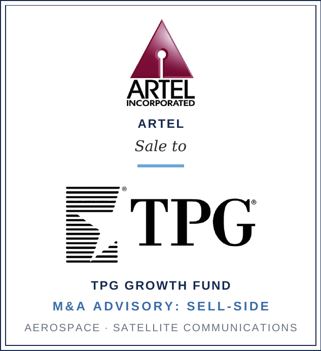 Artel sale to TPG Growth Fund