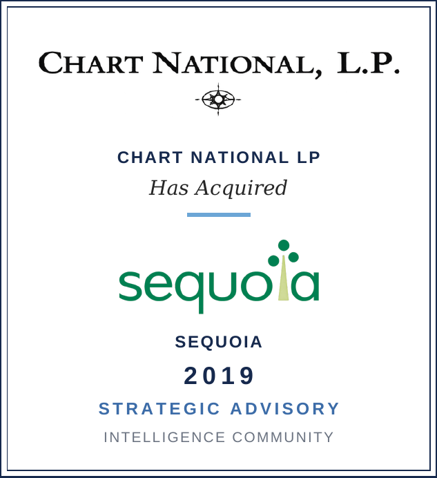 Chart National acquisition of Sequoia, 2019