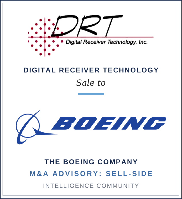 Digital Receiver Technology sale to The Boeing Company