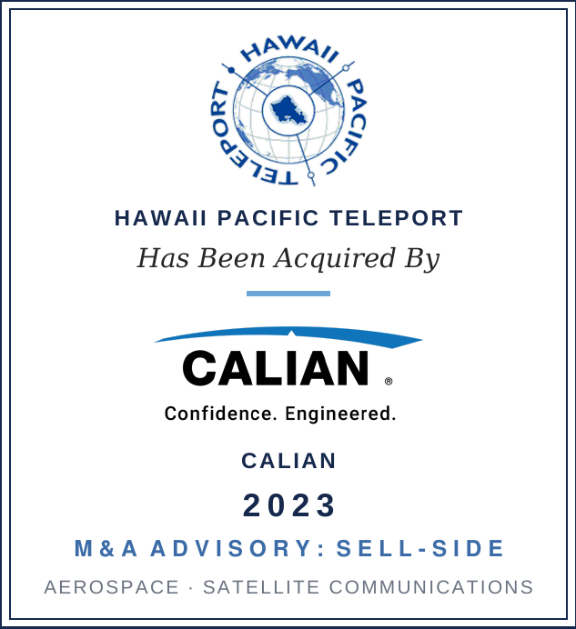 Hawaii Pacific Teleport acquired by Calian, 2023