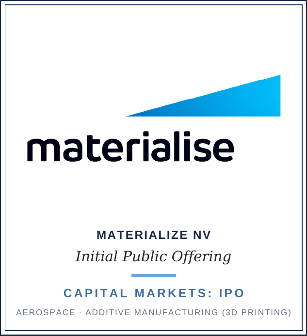 Materialise NV initial public offering