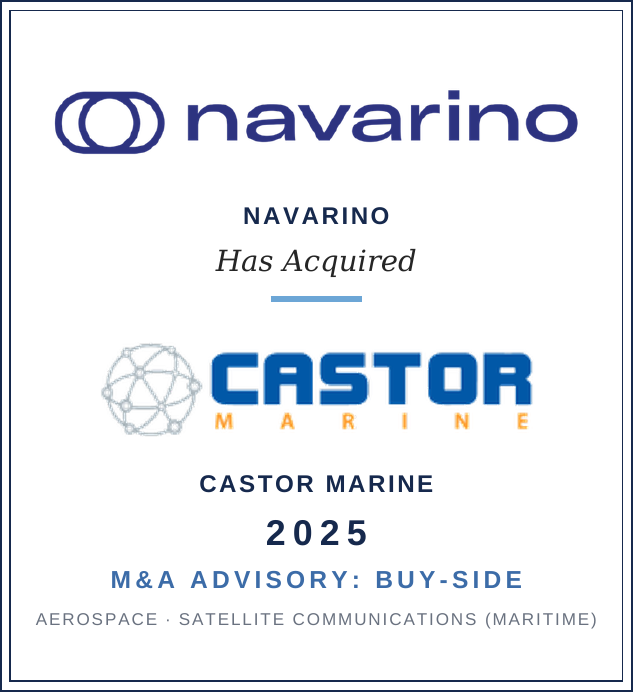 Navarino acquisition of Castor Marine, 2025