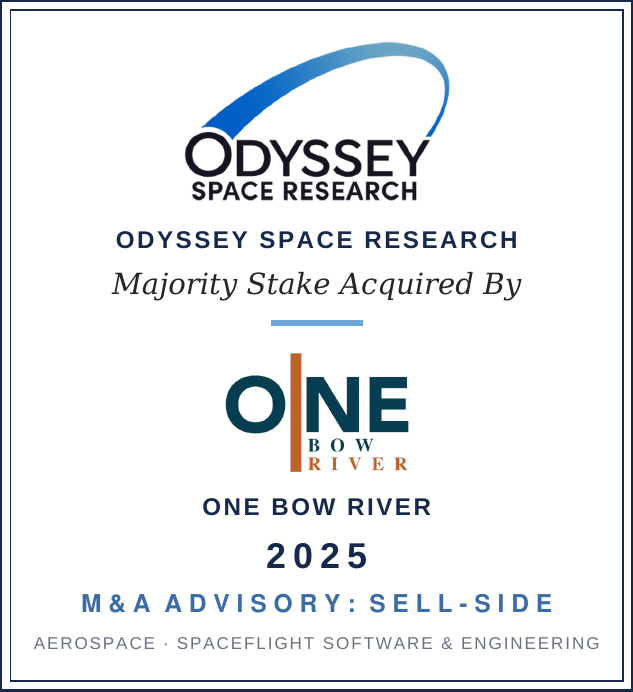 Odyssey Space Research majority stake acquired by One Bow River, 2025