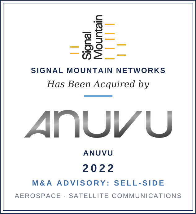 Signal Mountain Networks acquired by Anuvu, 2022